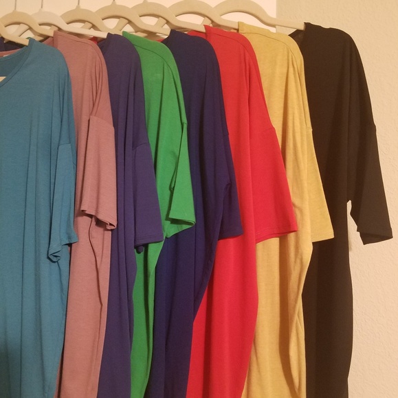 LuLaRoe Tops - Lularoe Irma's Solids Large
